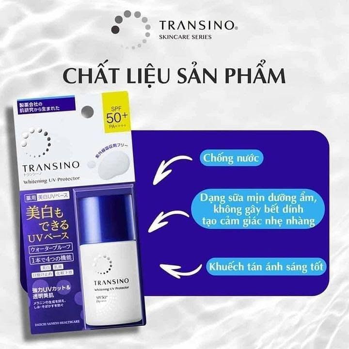 Transino Whitening Day Protector – 30ml | SPF50+ PA++++ | Made in Japan
