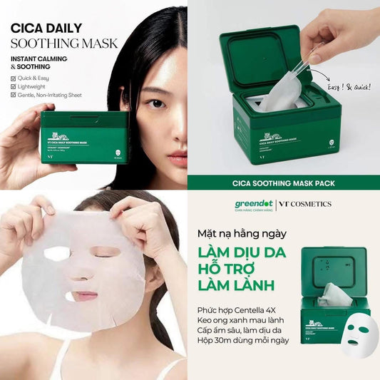 VT CICA COLLAGEN MASK- Made in Korea