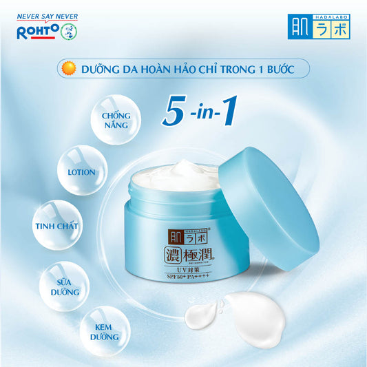 Hada Labo Koi-Gokujyun UV Gel All-in-One SPF50+ PA++++