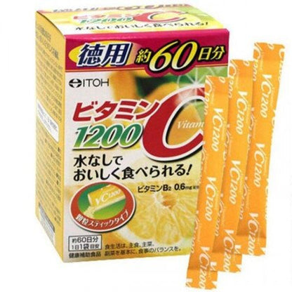 ITOH VITAMIN C 1200MG 24 DAYS SUPPLY – MADE IN JAPAN
