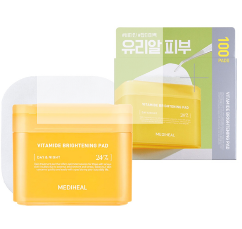 ☀️ Mediheal Vitamide Brightening Pad – Made in Korea