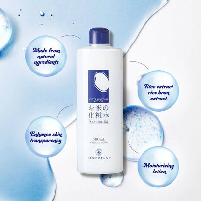Momotani White Moisture Lotion – Made in Japan