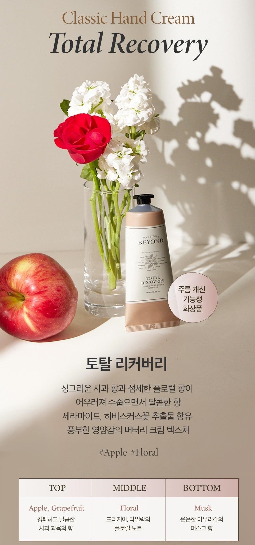 💛 BEYOND Classic Hand Cream – Natural Moisture & Lasting Softness 🌸