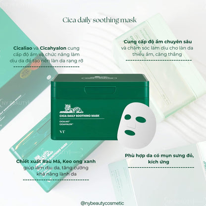 VT CICA COLLAGEN MASK- Made in Korea