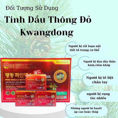 Tinh Dầu Thông Đỏ Kwangdong- Made in Korea
