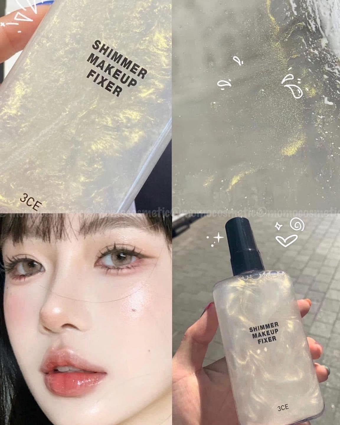 3CE Shimmer makeup fixer 95ml