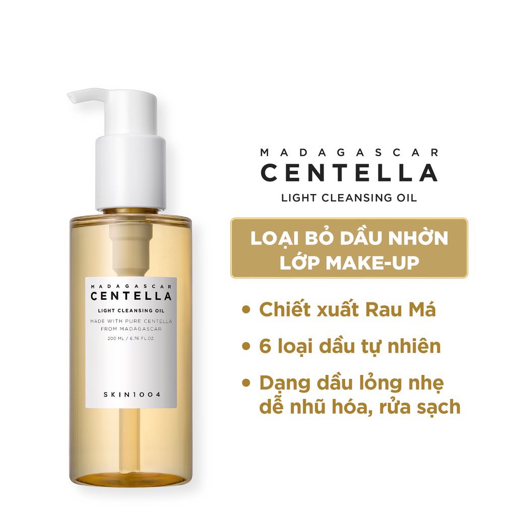 SKIN1004 Madagascar Centella Light Cleansing Oil – Made in Korea