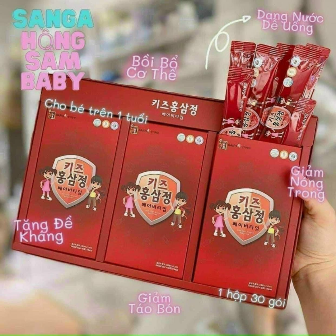 Baby Sanga Red Ginseng for Kids