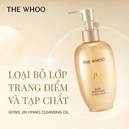 Dầu tẩy trang Đông y The Whoo Gong Jin Hyang Clarifying Cleansing Oil