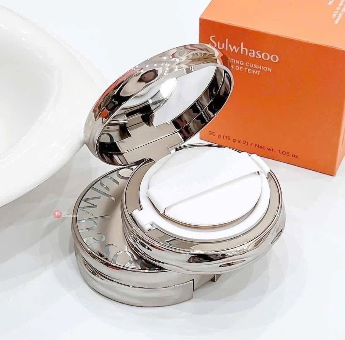 🌸 Sulwhasoo Perfecting Cushion Airy 15g + Refill 15g