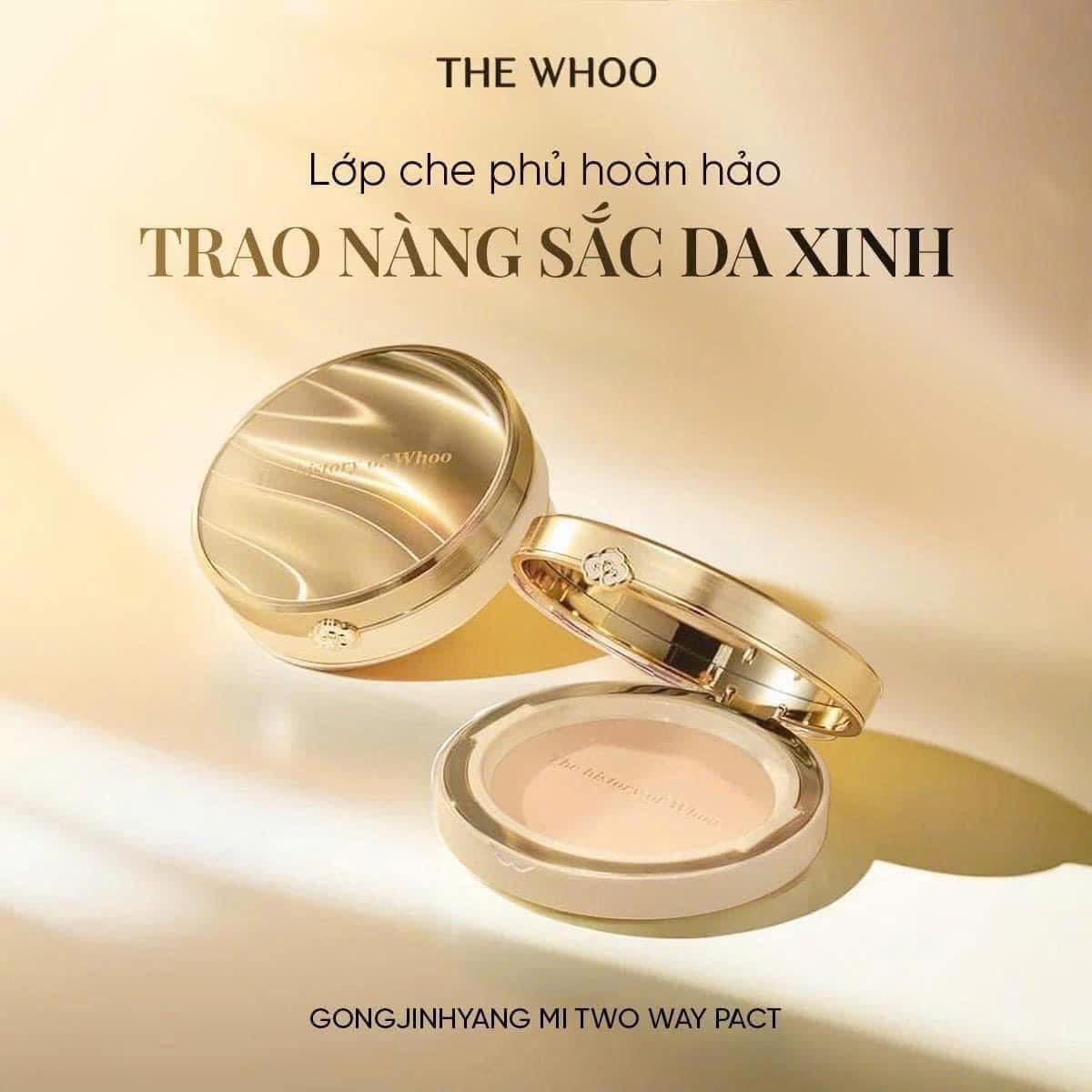 💎 The History of Whoo Gongjinhyang Mi Luxury Glow Pressed Powder Pact SPF30/PA++ Set