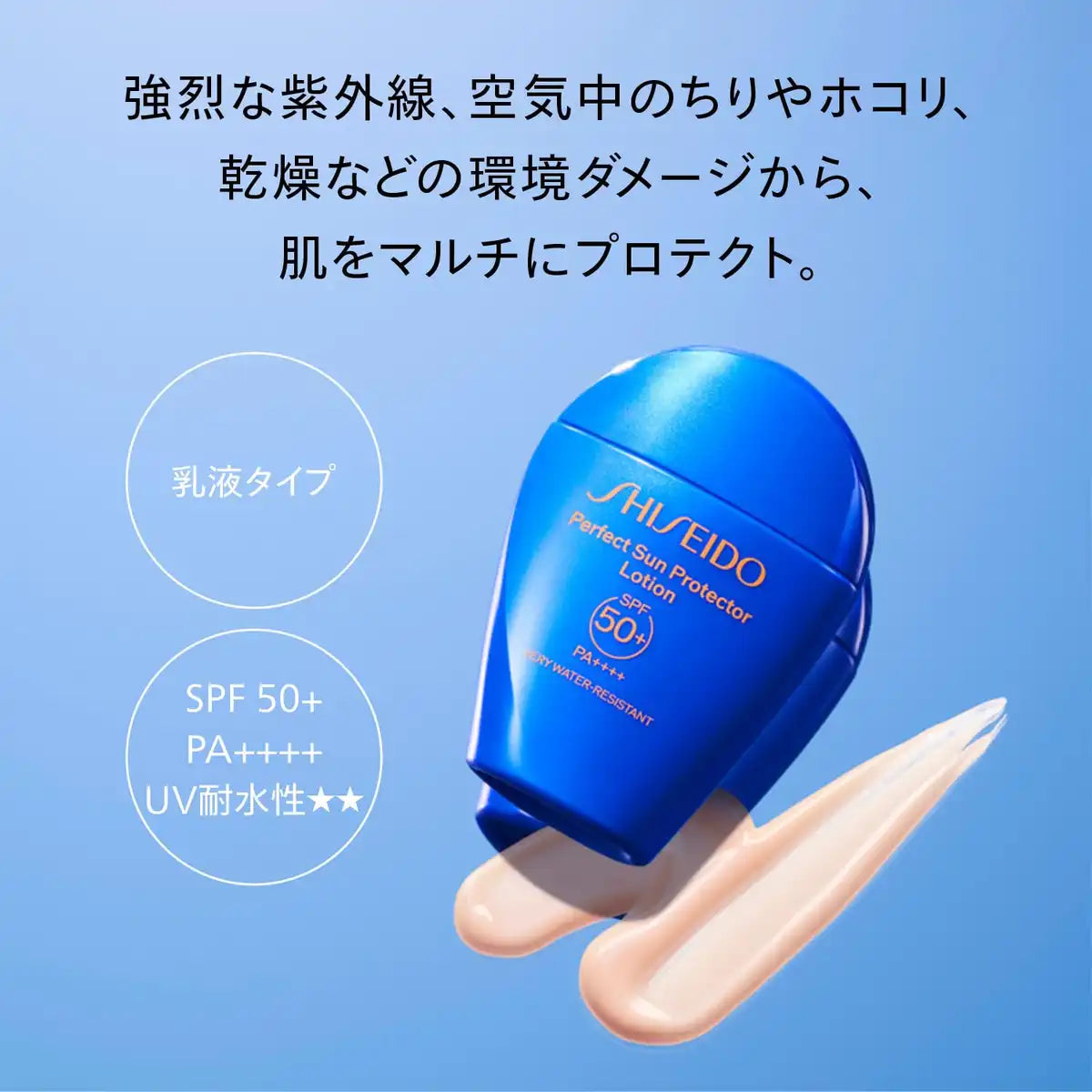 Shiseido Ginza Sun Protector – 50ml | SPF50+ PA++++ | Made in Japan