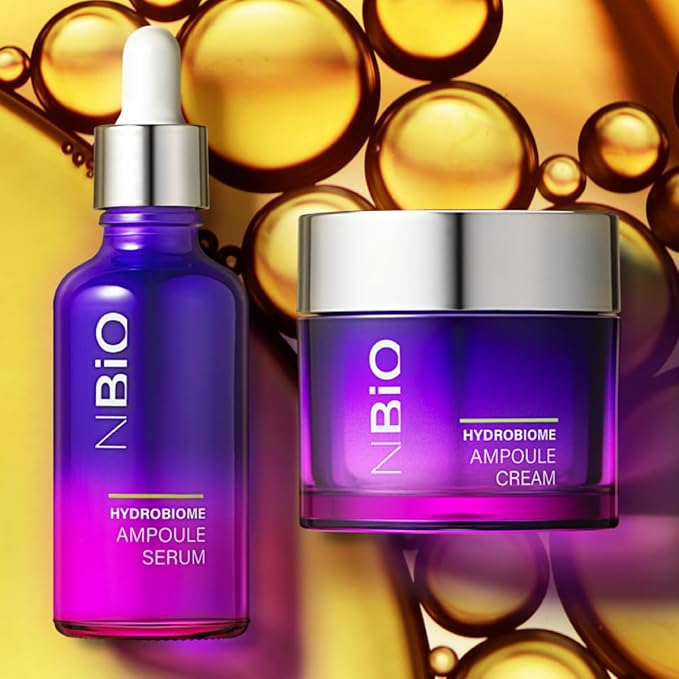 🌿 NBIO Hydrobiome – Elasticity Renewal & Pore-Refining Duo