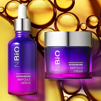 🌿 NBIO Hydrobiome – Elasticity Renewal & Pore-Refining Duo