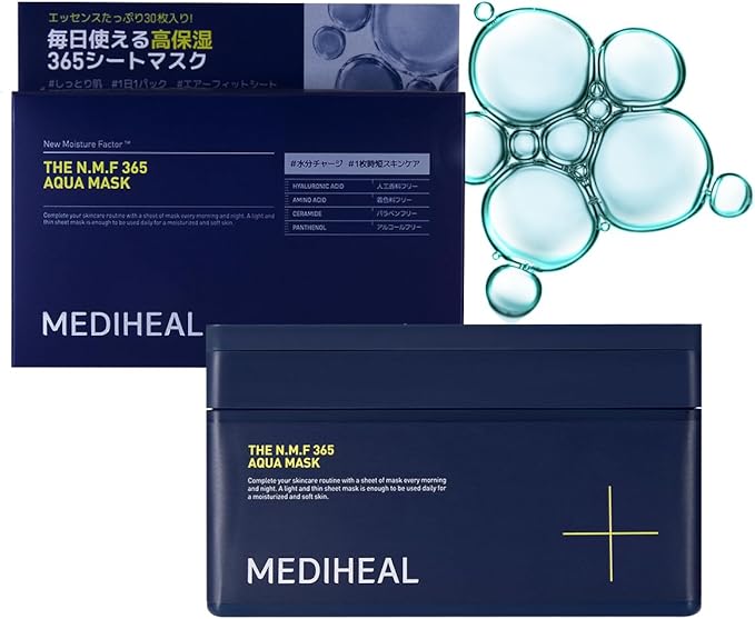 MEDIHEAL THE N.M.F 365 AQUA MASK – Made in Japan