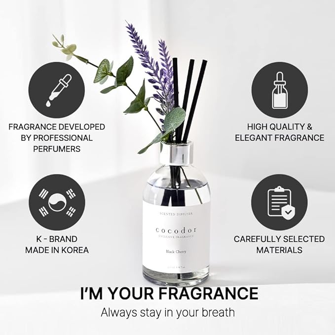 Cocodor Reed Diffuser – White Series (200ml)