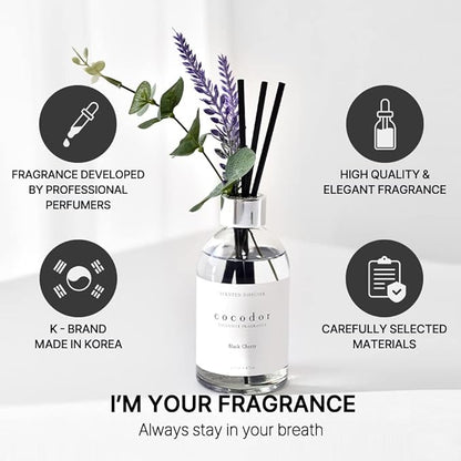 Cocodor Reed Diffuser – White Series (200ml)