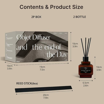 Objet Diffuser by Hetras – Premium Korean Home Fragrance