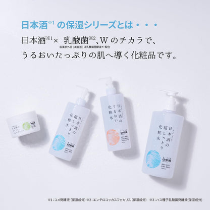 Nihonsakari Japanese Sake Super Moisturizing Lotion – 1000ml - Made in Japan