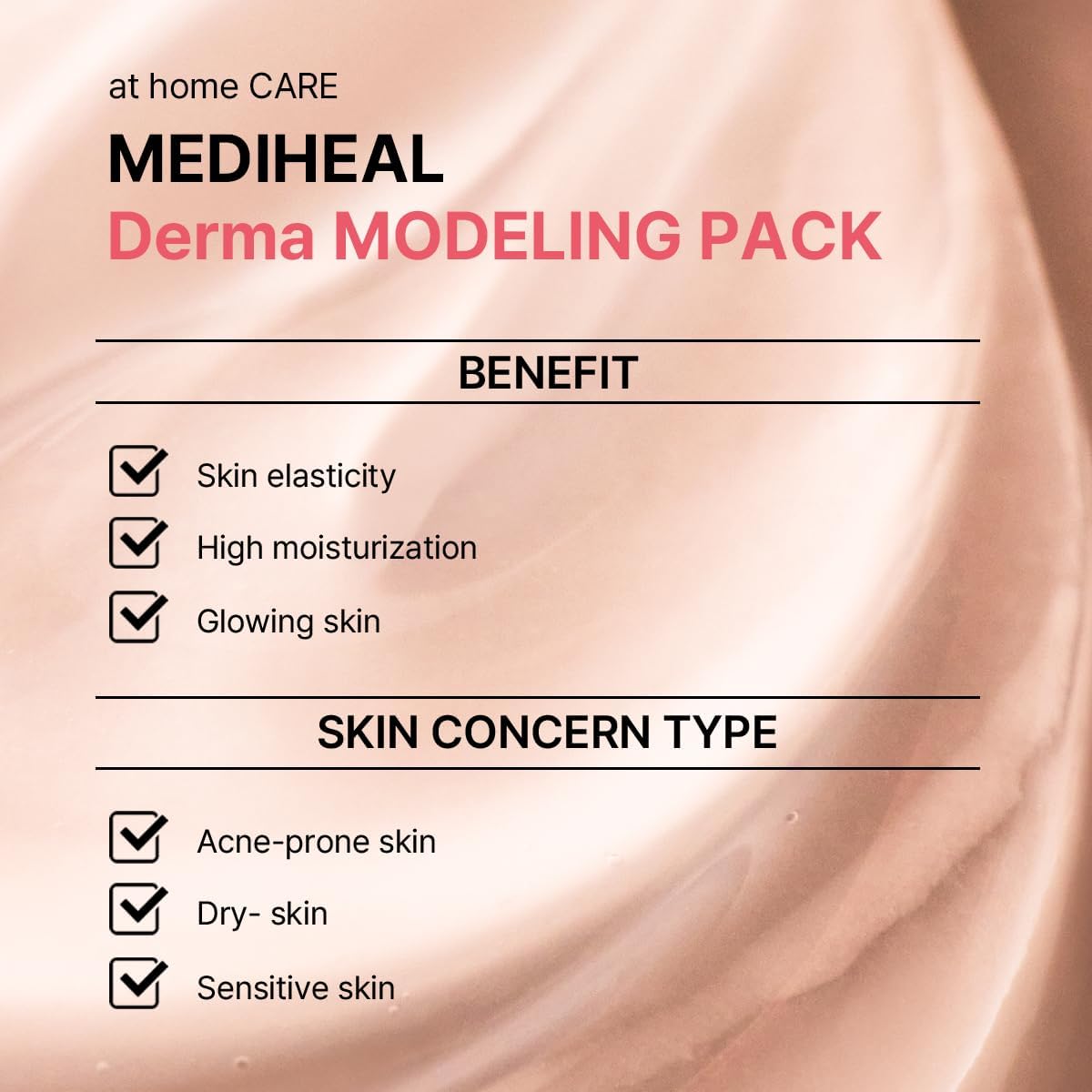 💗 Mediheal Derma Modeling Pack [Collagen] – Made in Korea