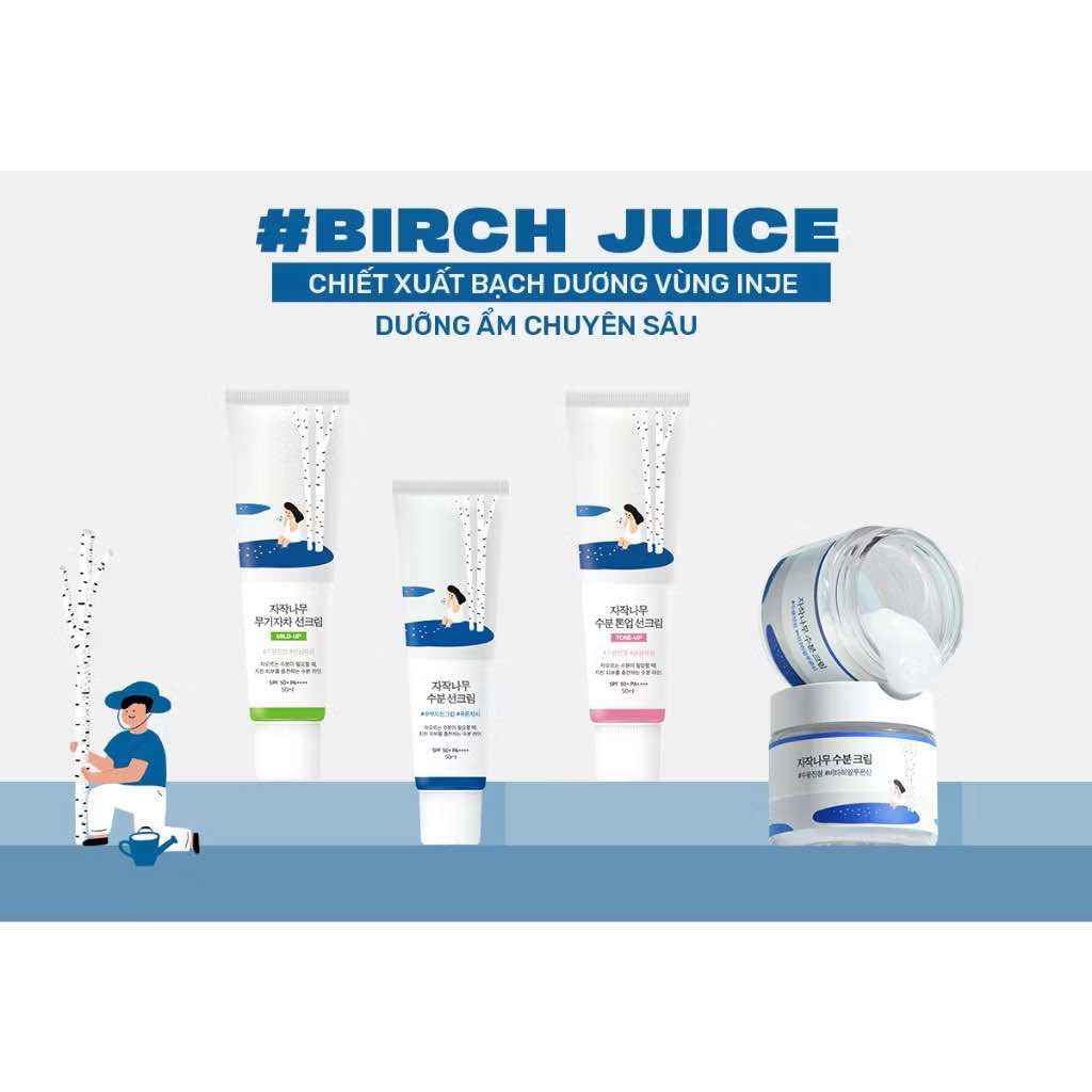 Round Lab Birch Juice Moisturizing Cream – Made in Korea