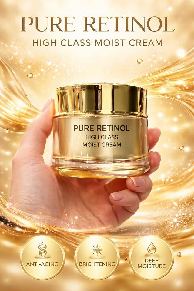 PURE RETINOL HIGH CLASS MOIST CREAM - MADE IN JAPAN