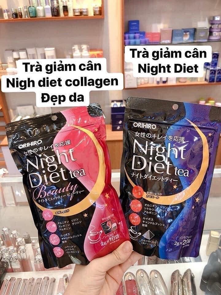 Orihiro Night Diet Collagen Tea Very Effective Weight Loss Tea- Made in Japan