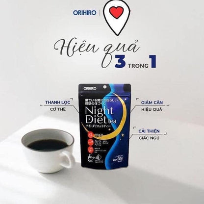 Orihiro Night Diet Collagen Tea Very Effective Weight Loss Tea- Made in Japan