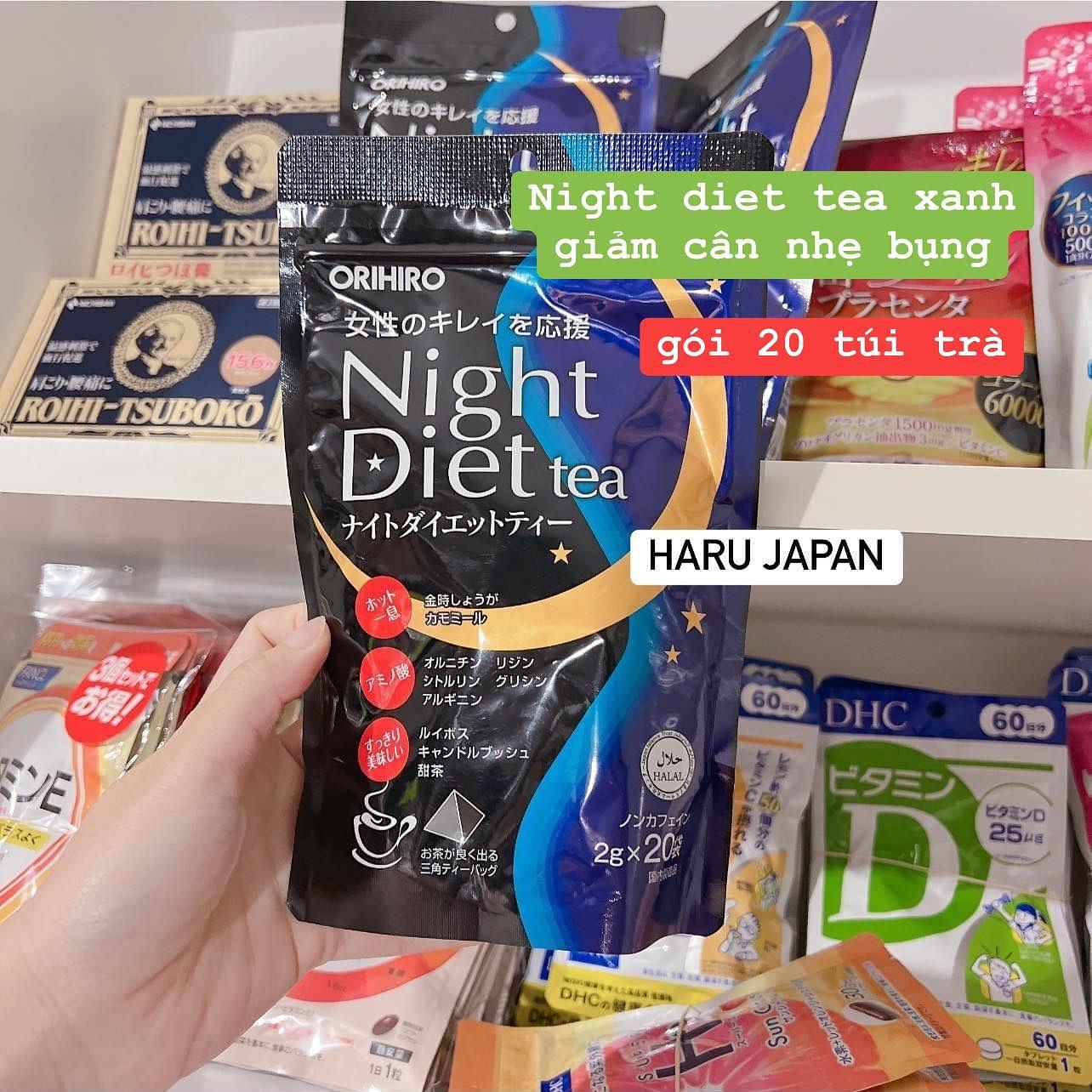 Orihiro Night Diet Collagen Tea Very Effective Weight Loss Tea- Made in Japan