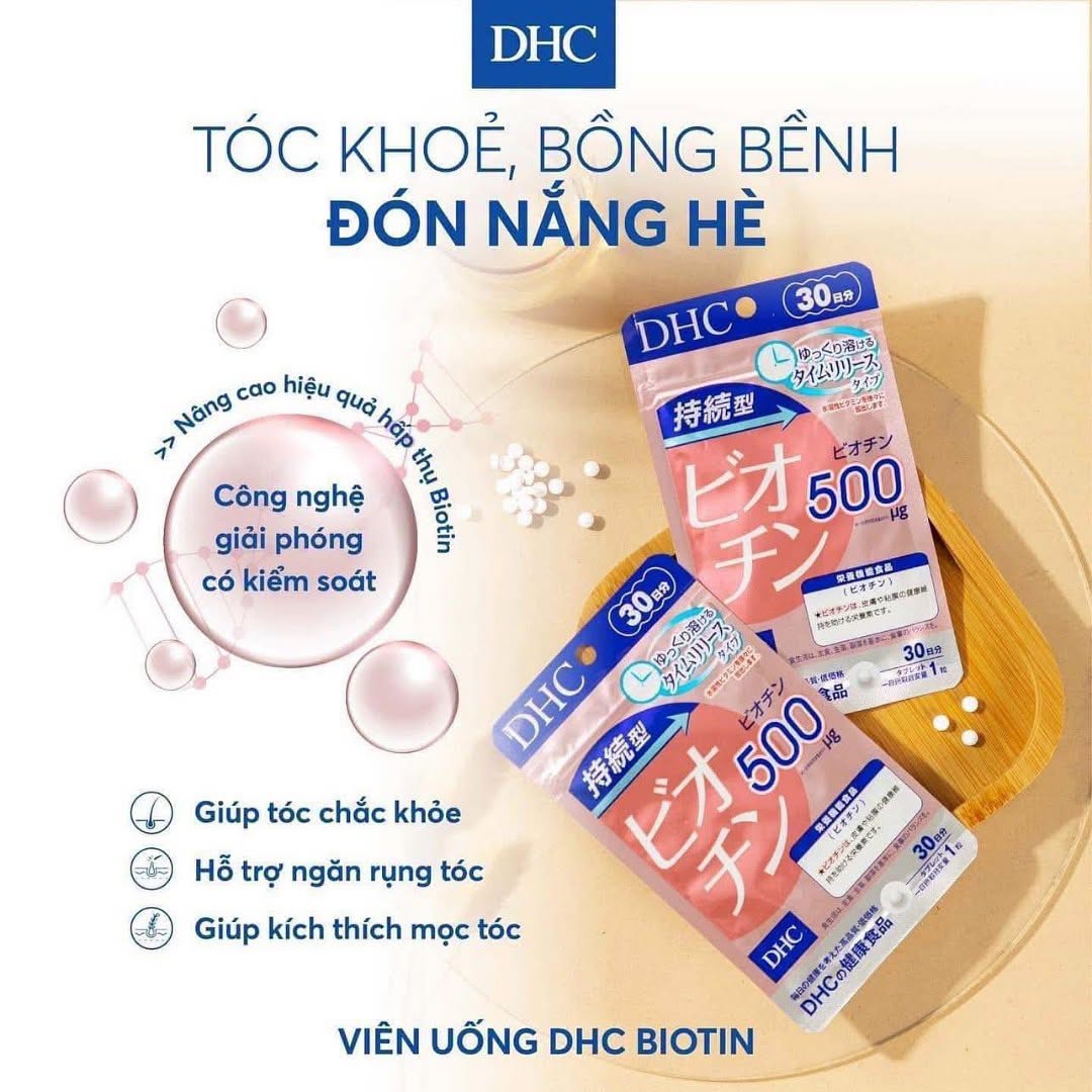 DHC Biotin – 30 Day Supply - Made in Japan