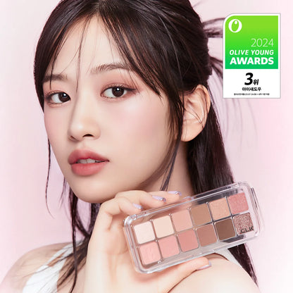 CLIO Pro Eye Palette Air 02 Rose Connect – Soft Nude Pink Palette (Dry Rose)