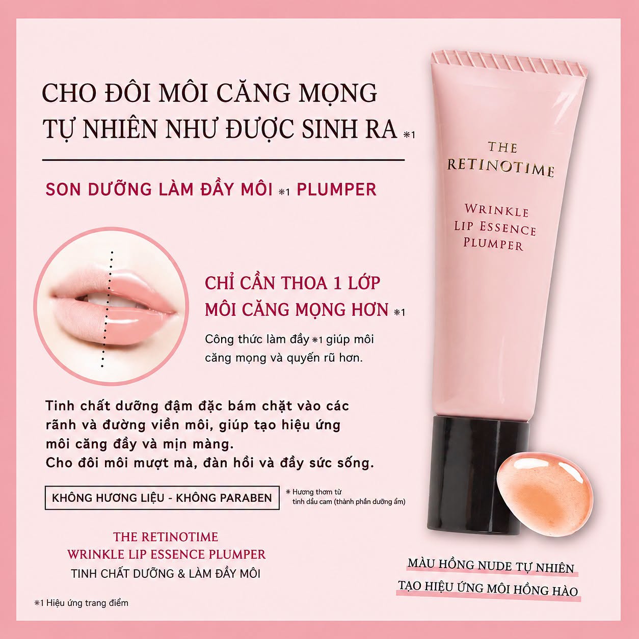 The Retinotime Wrinkle Lip Essence Plumper