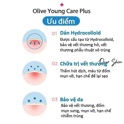 Careplus acne scar cover patch 102pcs