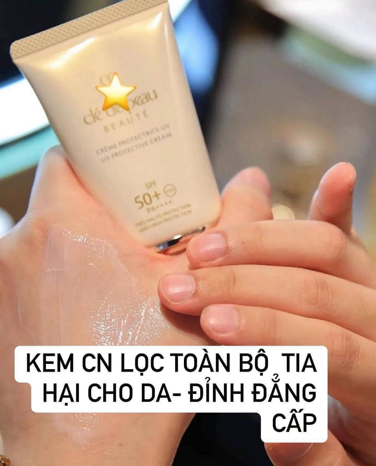 Clé de Peau Beauté UV Protective Cream – 50g | SPF50+ PA++++ - Made in Japan