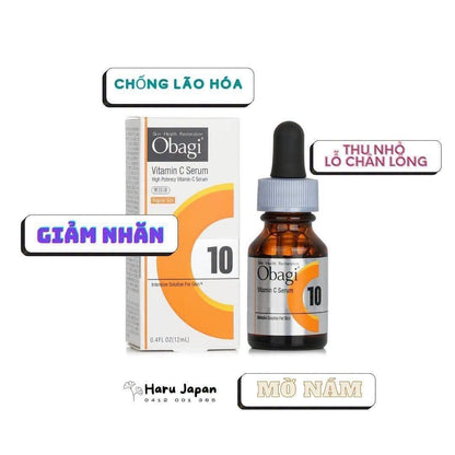 Obagi C10 Serum – 10% Vitamin C Brightening & Antioxidant Serum 12ml | Made in Japan