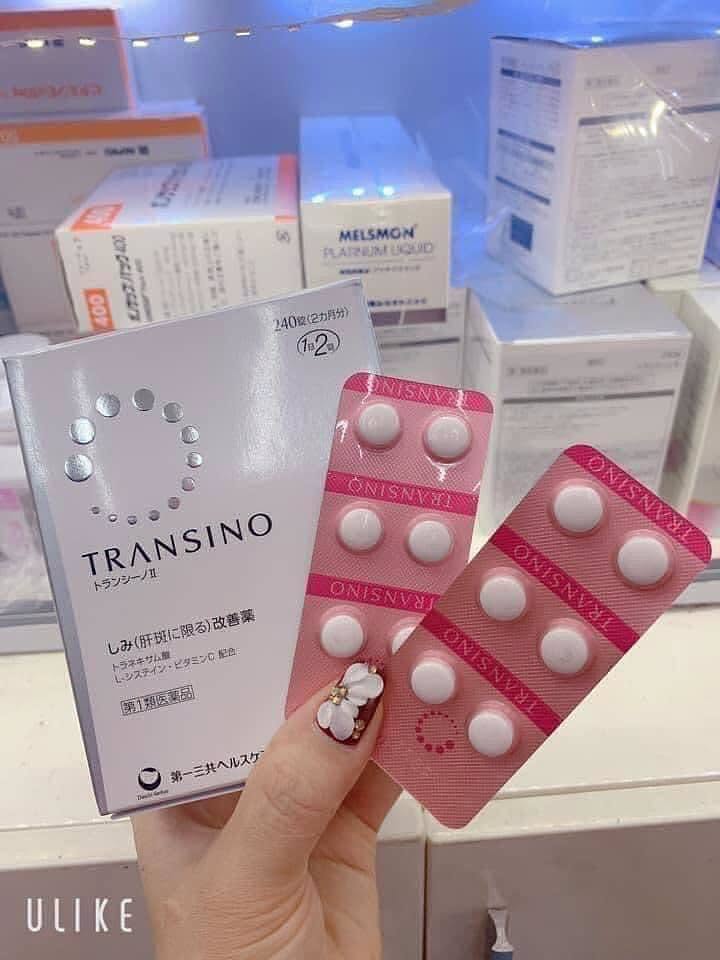 TRANSINO EX 240 tablets - Made in Japan