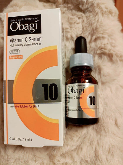 Obagi C10 Serum – 10% Vitamin C Brightening & Antioxidant Serum 12ml | Made in Japan