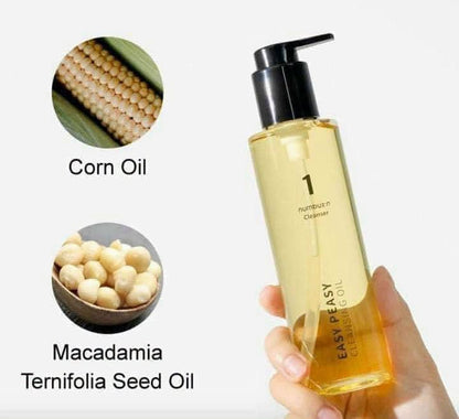 numbuzin No.1 Easy Peasy Cleansing Oil – 300ml | Made in Korea