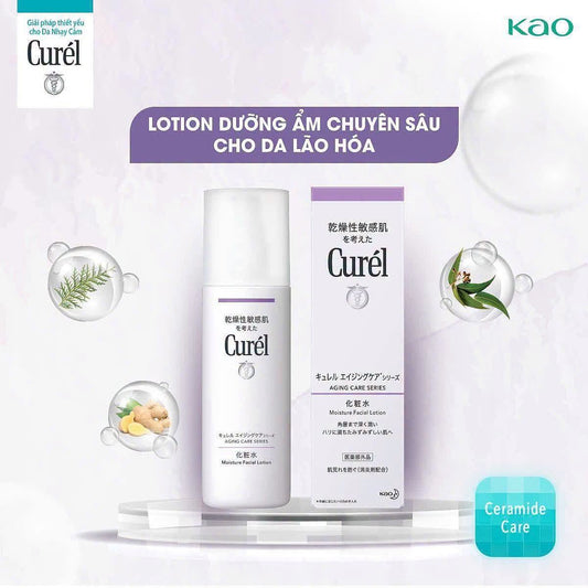 Curél Aging Care Moisture Facial Lotion (Enrich) - Made in Japan