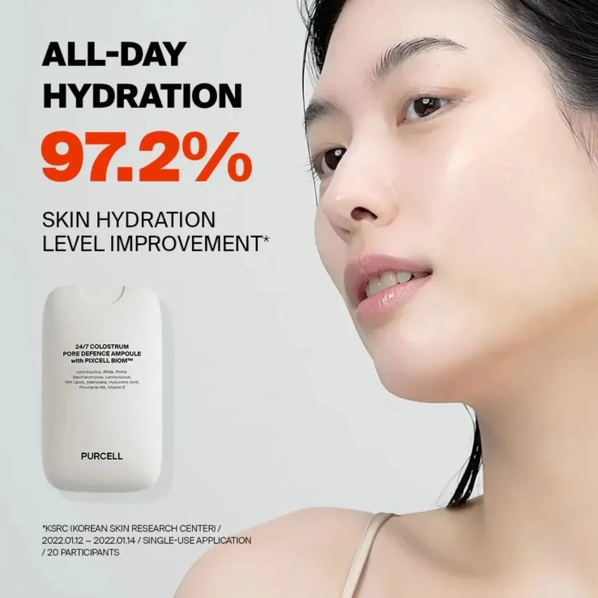 PURCELL 24/7 COLOSTRUM PORE DEFENCE AMPOULE - MADE IN KOREA