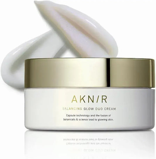 AKNIR Balancing Glow Duo Cream – 2-in-1 Moisturiser for Plump, Radiant Skin | 60g