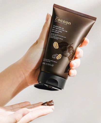 Cocoon Dak Lak Coffee Face Polish – 150ml - Made in Vietnam
