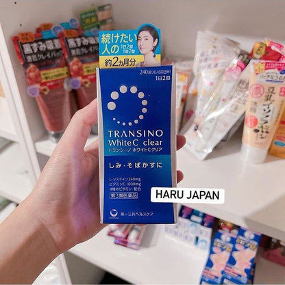 Transino White C Clear – 240 Tablets - Made in Japan