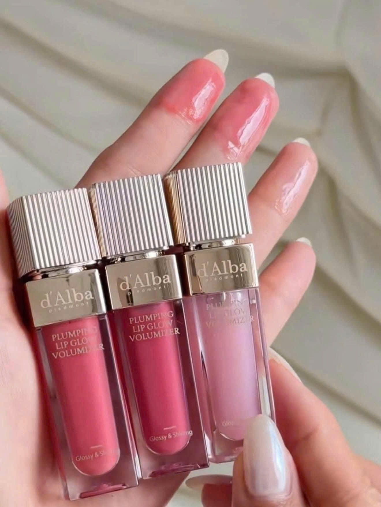 D'Alba Plumping lip glow volumizer Set of 3