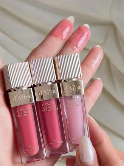 D'Alba Plumping lip glow volumizer Set of 3