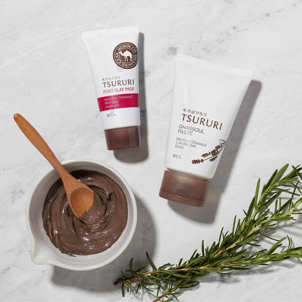 🌸 TSURURI Point Clay Pack Ex – Deep Pore Cleansing & Oil-Control Mask 🌸