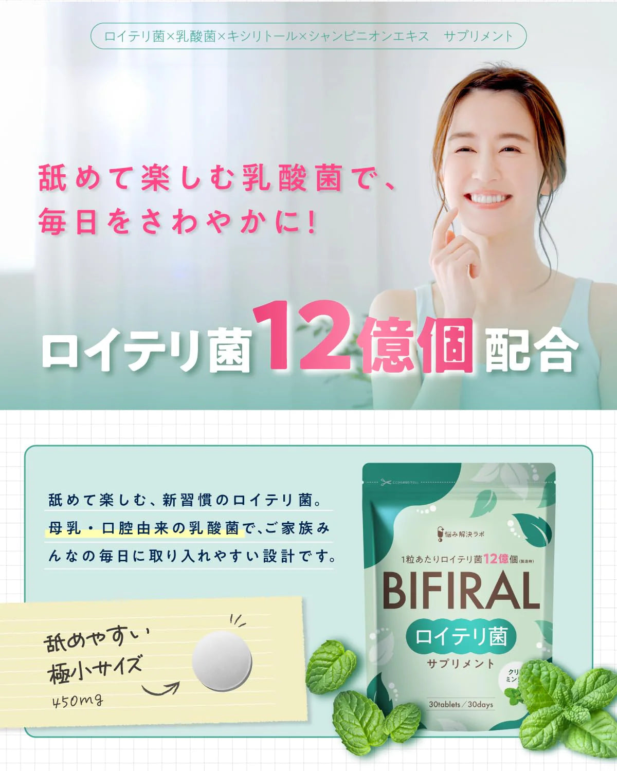 BIFIRAL – BREAKTHROUGH 3-IN-1 FORMULA FOR A HEALTHY DIGESTIVE SYSTEM AND ORAL CAVITY