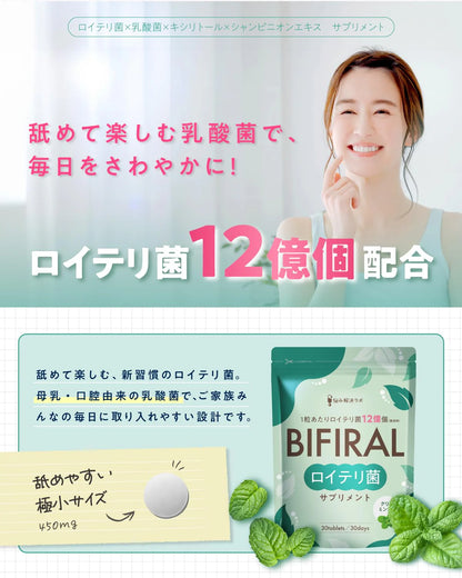 BIFIRAL – BREAKTHROUGH 3-IN-1 FORMULA FOR A HEALTHY DIGESTIVE SYSTEM AND ORAL CAVITY
