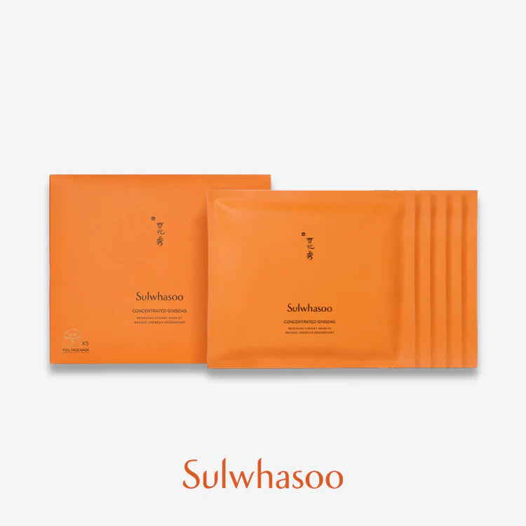 SULWHASOO CONCENTRATED GINSENG RENEWING CREAMY MASK EX - Made in Korea