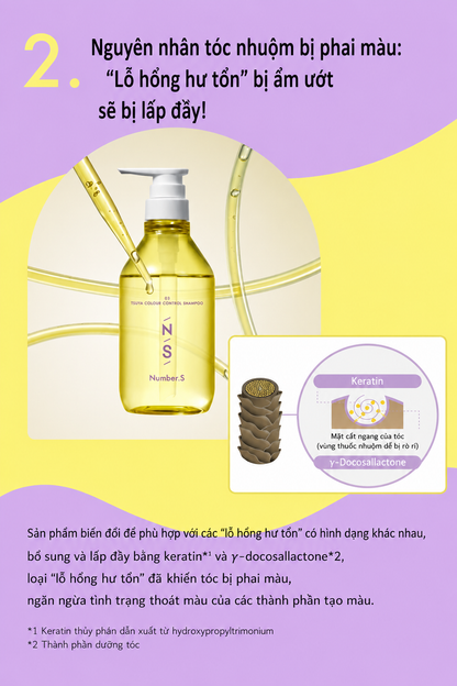 NUMBER.S TSUYA COLOUR SHAMPOO & TREATMENT – MADE IN JAPAN